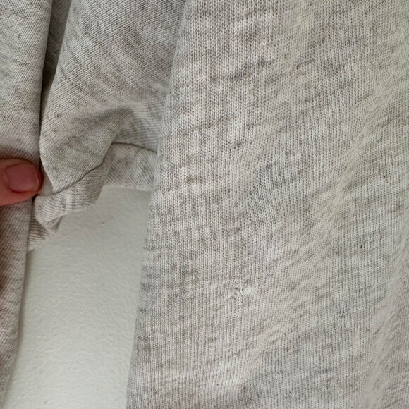 Vintage 80s GUESS Sweatshirt – Heather Beige, Size 3 - Picture 8 of 8